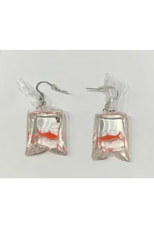 Fish Bag Earrings