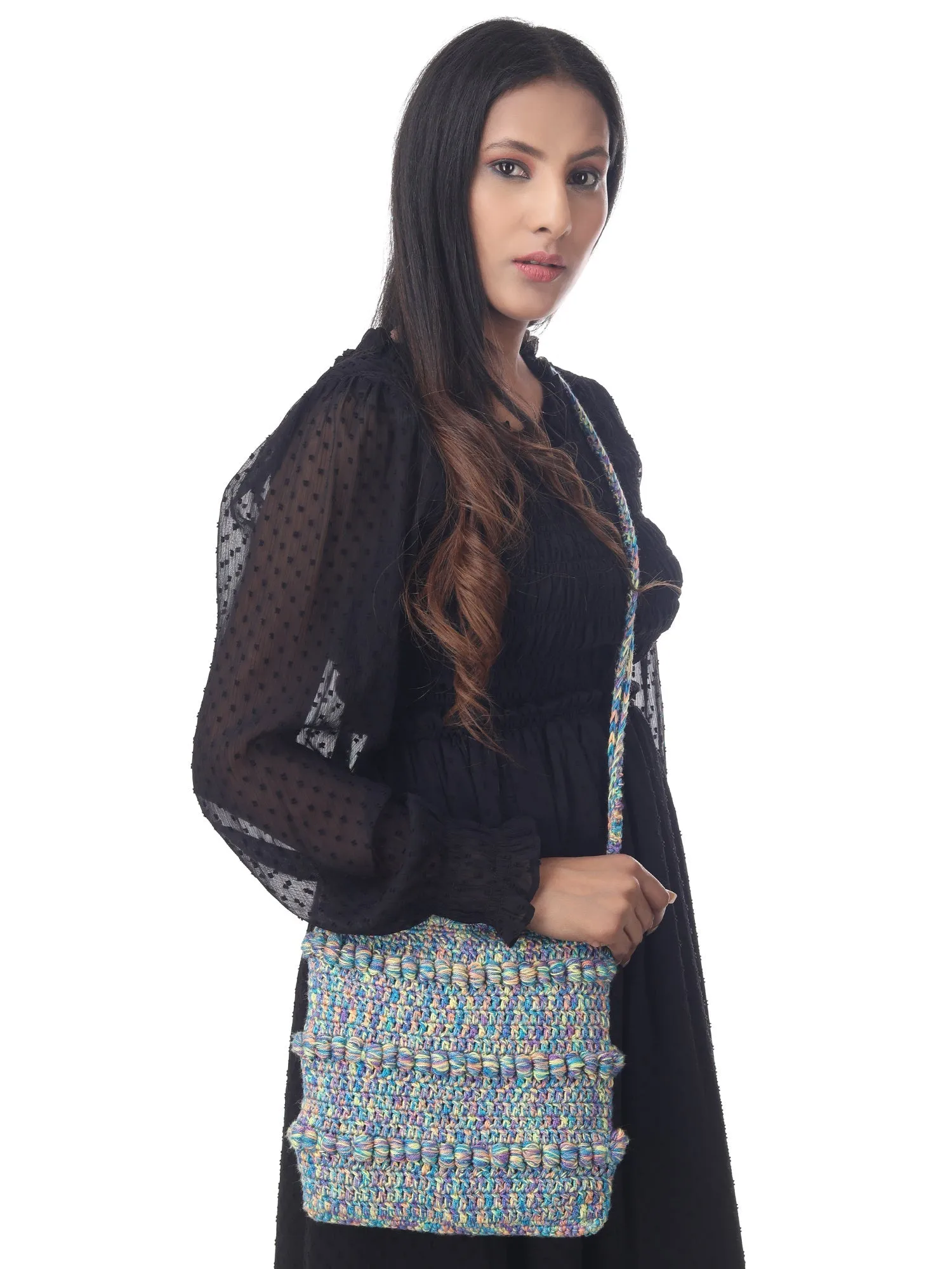 Floral Multi Crossbody Bag
