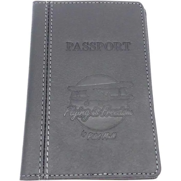 Flying is Freedom Passport & Magnetic Luggage Tag Gift Set