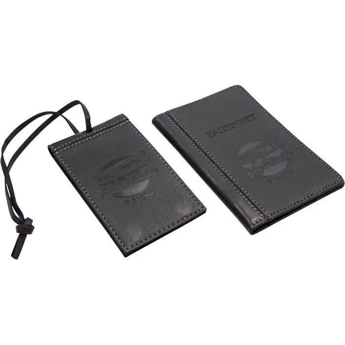 Flying is Freedom Passport & Magnetic Luggage Tag Gift Set
