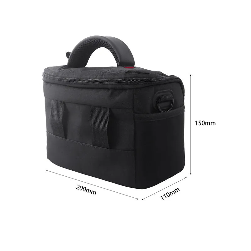 fosoto Digital DSLR Camera Bag Case Waterproof Photography Video Photo Shoulder Bags For Canon SX410 SX400 Nikon L340 L330 L840