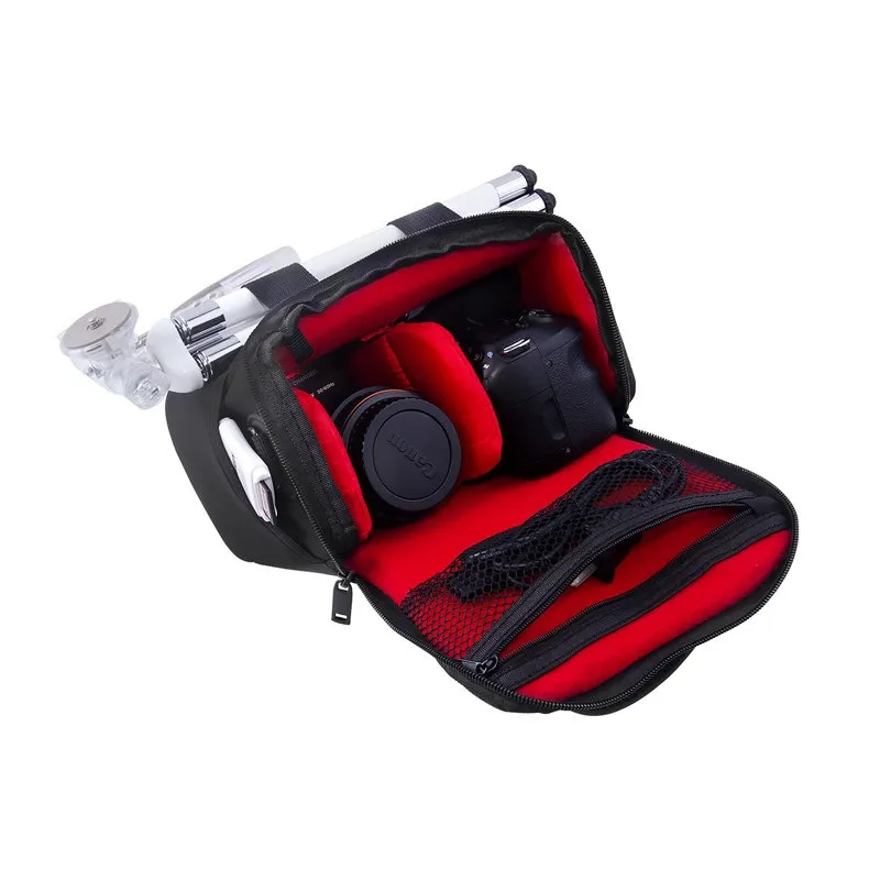 fosoto Digital DSLR Camera Bag Case Waterproof Photography Video Photo Shoulder Bags For Canon SX410 SX400 Nikon L340 L330 L840