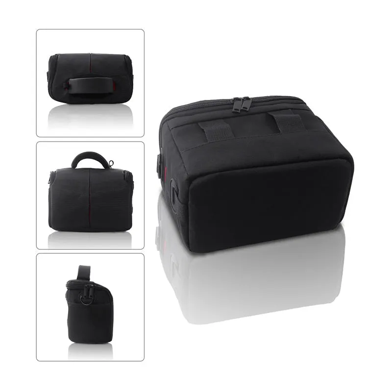 fosoto Digital DSLR Camera Bag Case Waterproof Photography Video Photo Shoulder Bags For Canon SX410 SX400 Nikon L340 L330 L840