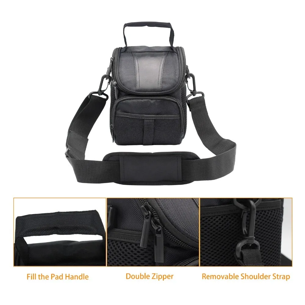 fosoto DSLR Camera Bag Case For Nikon D3400 D5500 D5300 D5200 D5100 D5000 D3200 for Canon EOS 750D 1100D 1200D 700D 600D 550D