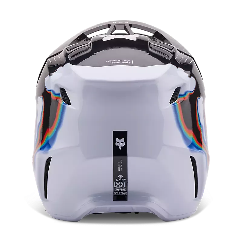Fox - V3 RS Scans LE White Black Helmet