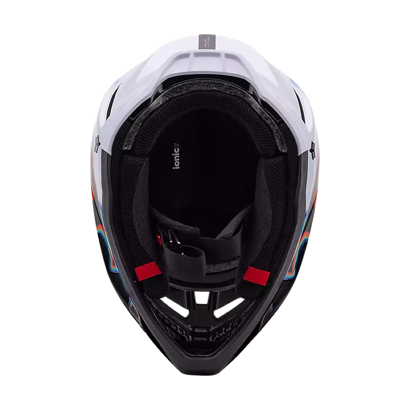 Fox - V3 RS Scans LE White Black Helmet