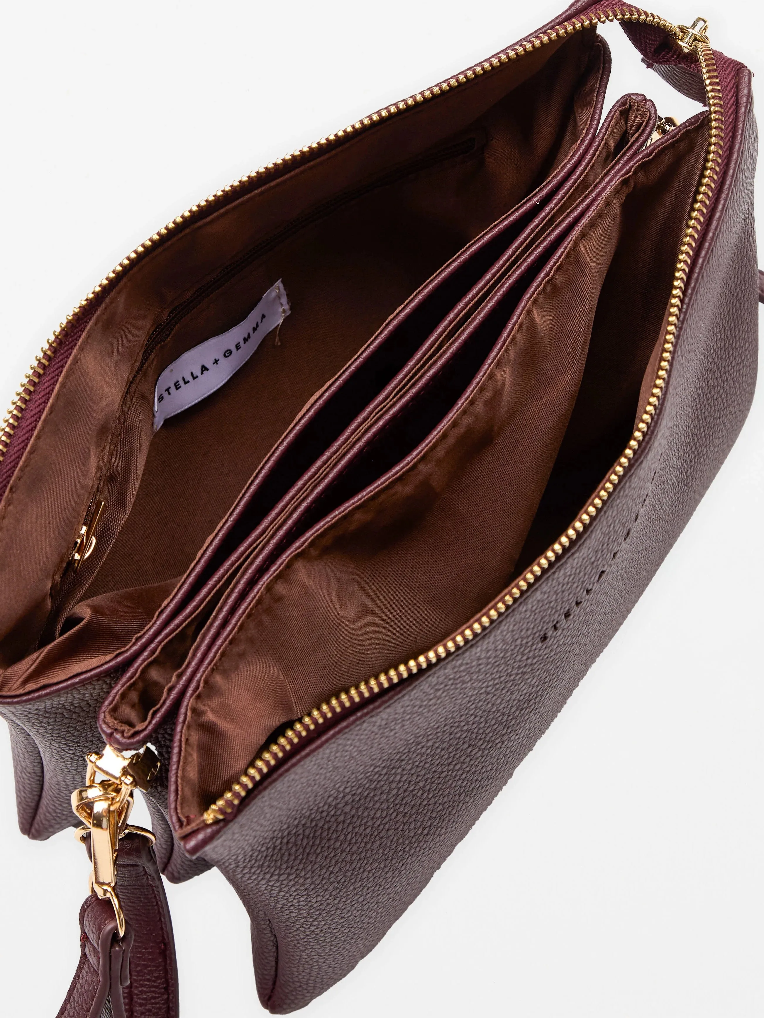 Frankie Multi Pouch Bag - Cherry
