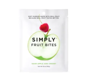 Fruit Bites - Sour Apple & Cherry (1.8 oz Bags)