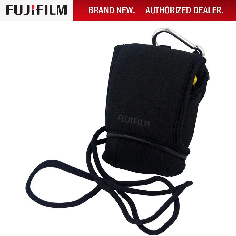 Fujifilm Sporty Neoprene Camera Case with Clip and Strap for Finepix XP Cameras
