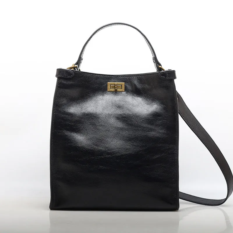 Full Grain Leather Handbag Women Leather Bag Handmade Leather Shoulder Bag Handmade Leather Crossbody Bag For Woman