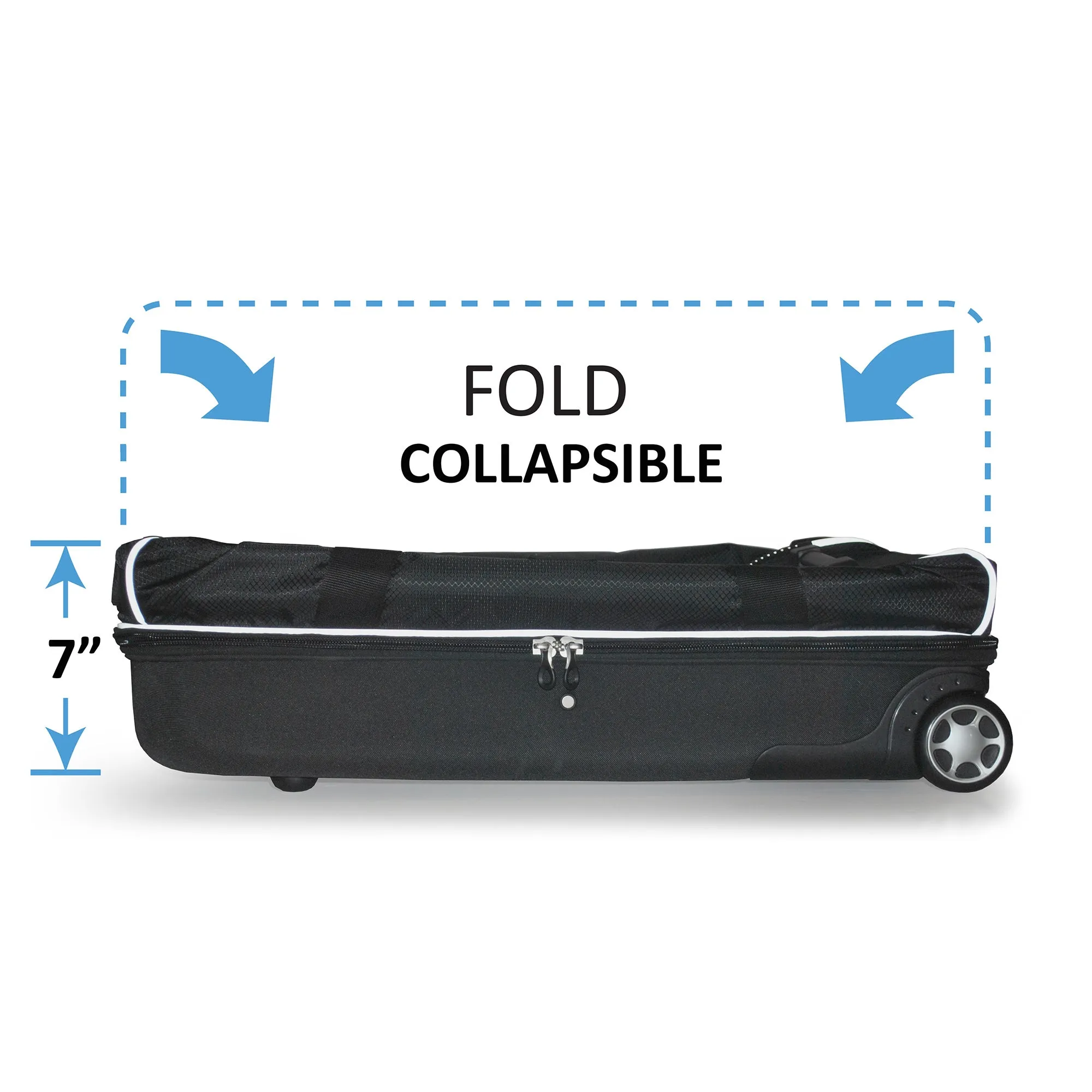 GENTLY USED - Original Travolution 28in Wheeled Duffel Bag With Garment Rack