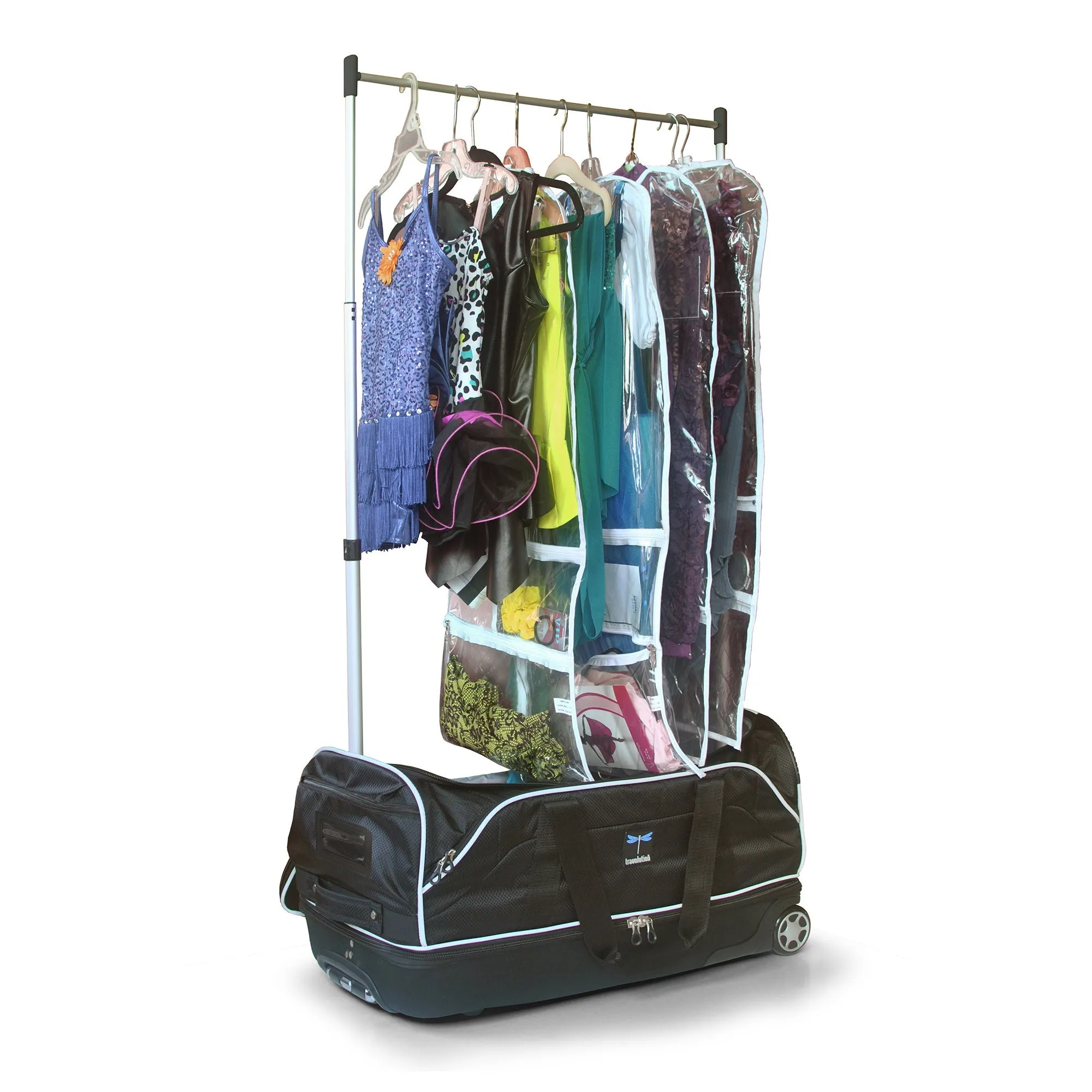 GENTLY USED - Original Travolution 28in Wheeled Duffel Bag With Garment Rack