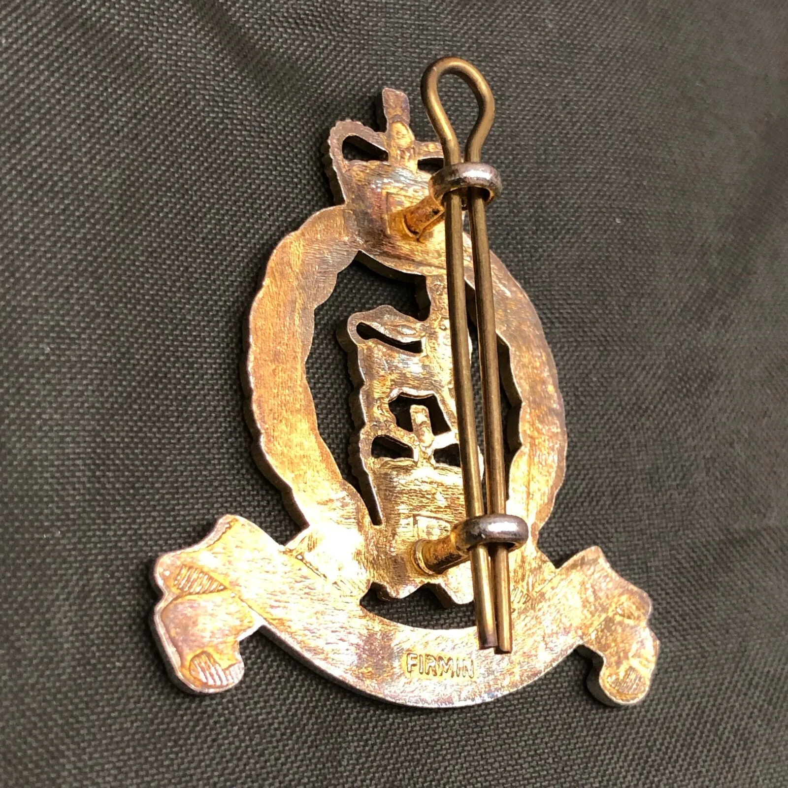 Genuine British Army Adjutant General’s Corps AGC Cap Badge
