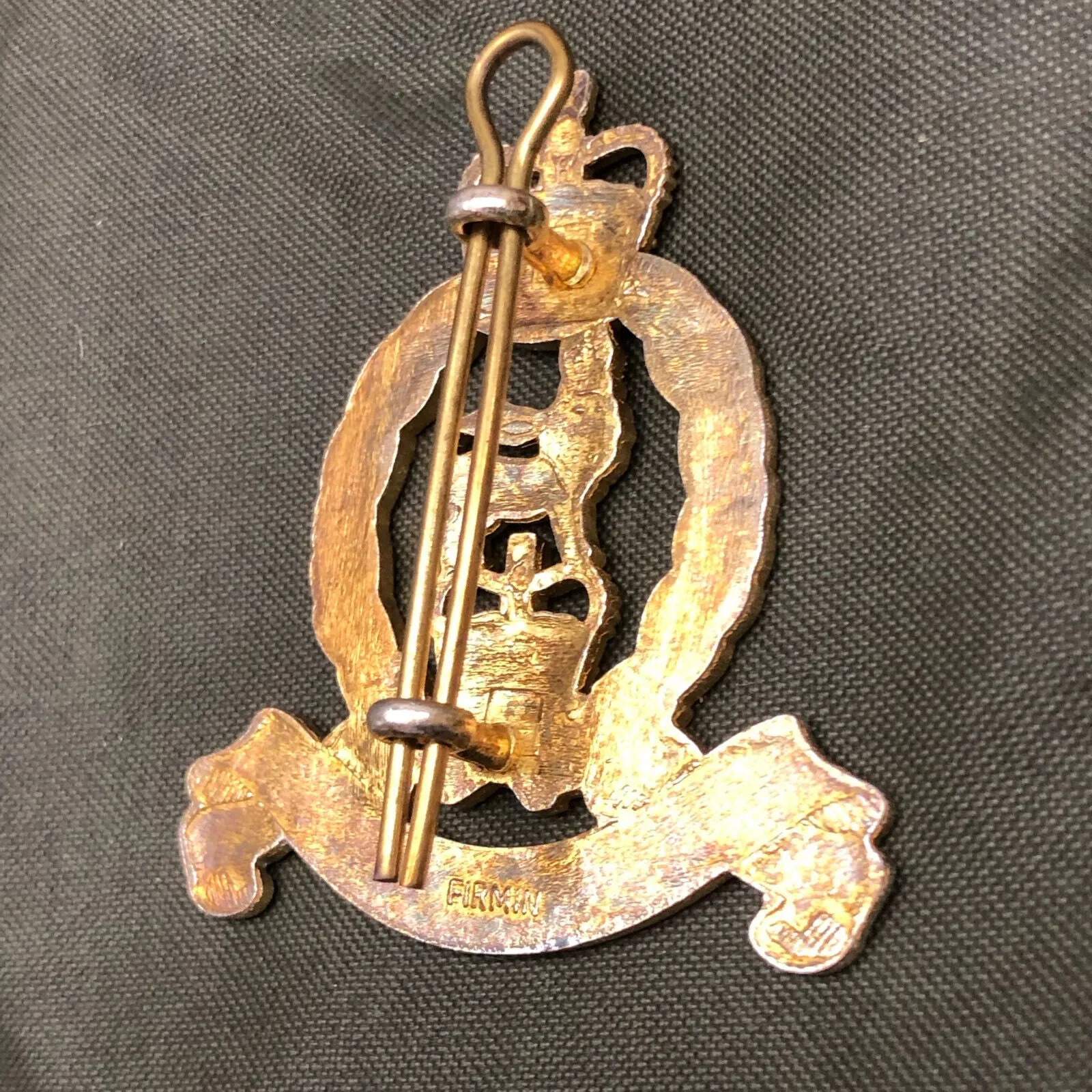 Genuine British Army Adjutant General’s Corps AGC Cap Badge