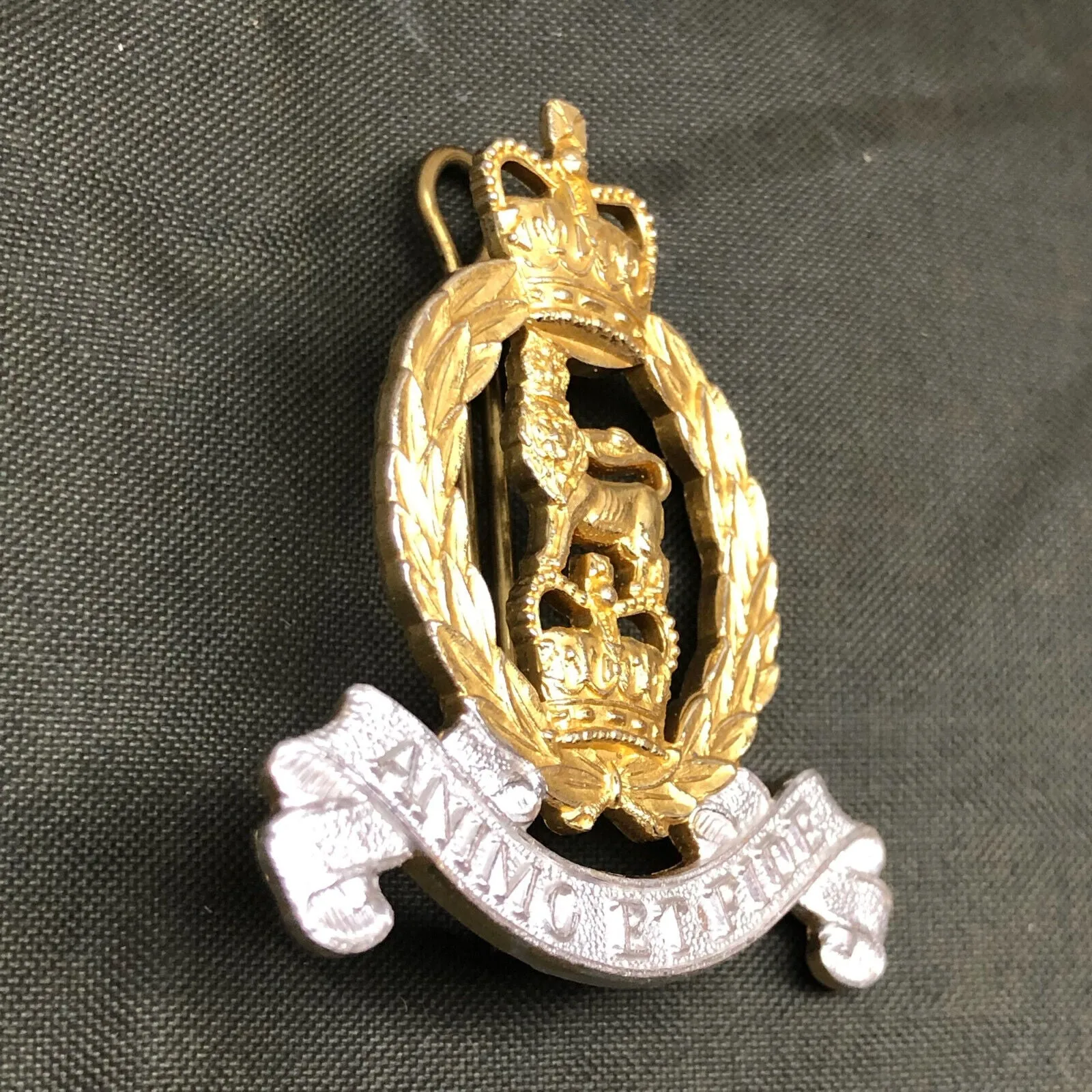 Genuine British Army Adjutant General’s Corps AGC Cap Badge