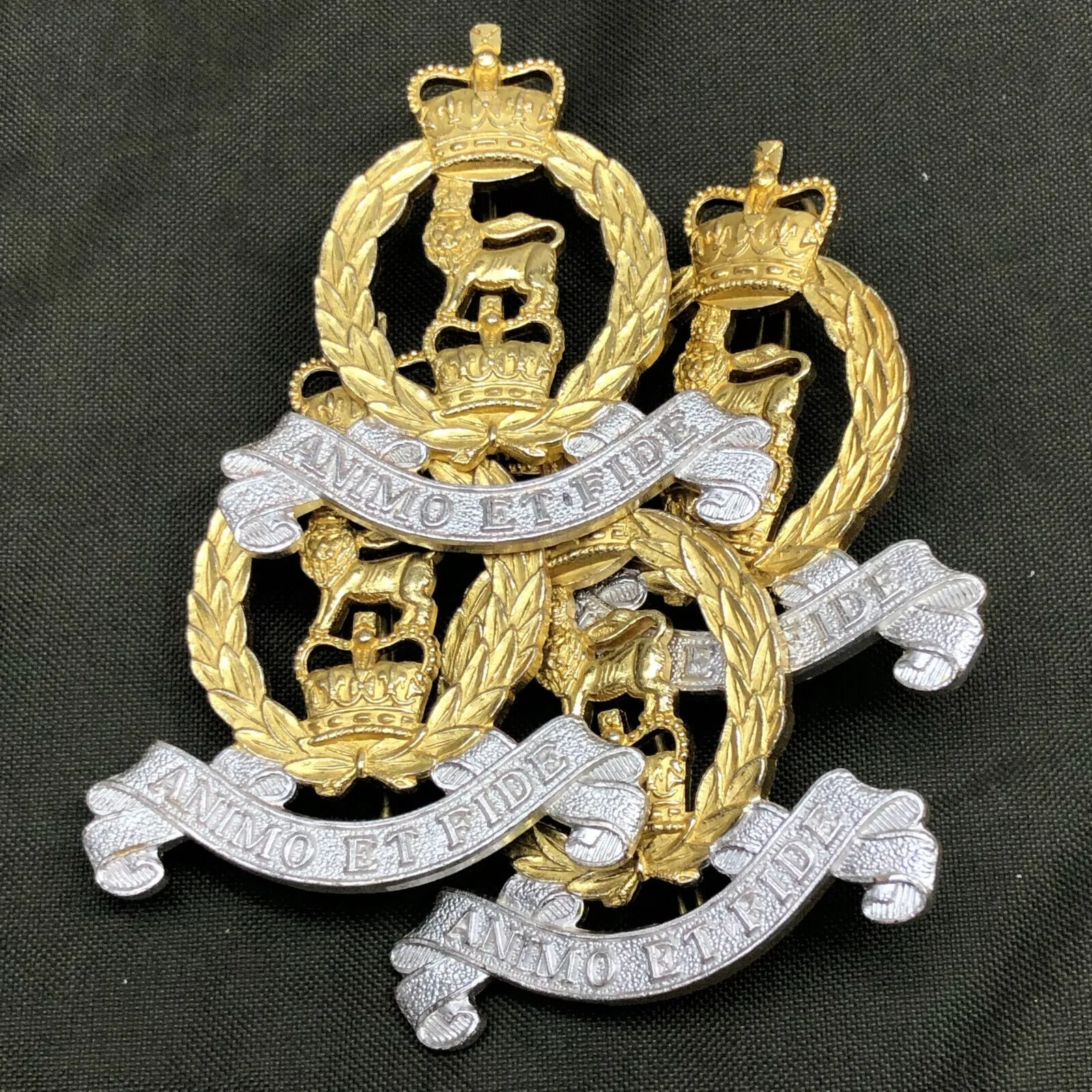 Genuine British Army Adjutant General’s Corps AGC Cap Badge