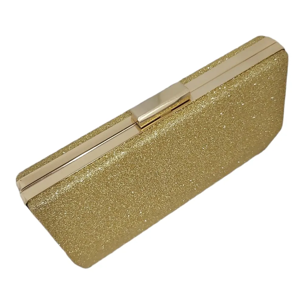Glitter Chain Clutch Bag