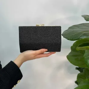Glitter Chain Clutch Bag