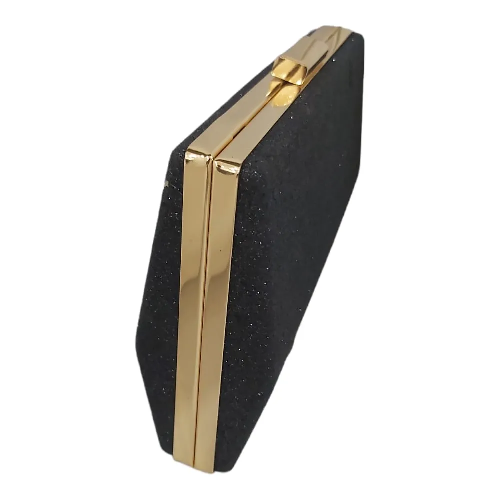 Glitter Chain Clutch Bag