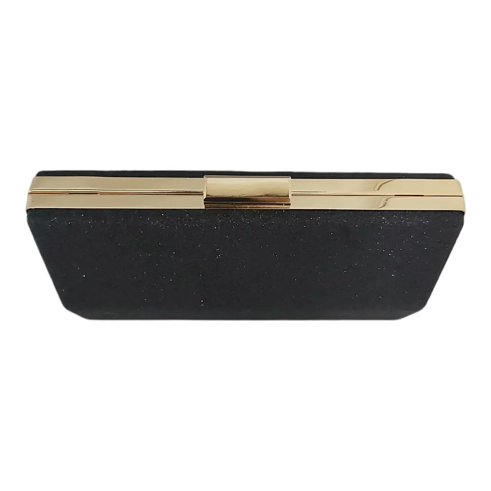 Glitter Chain Clutch Bag