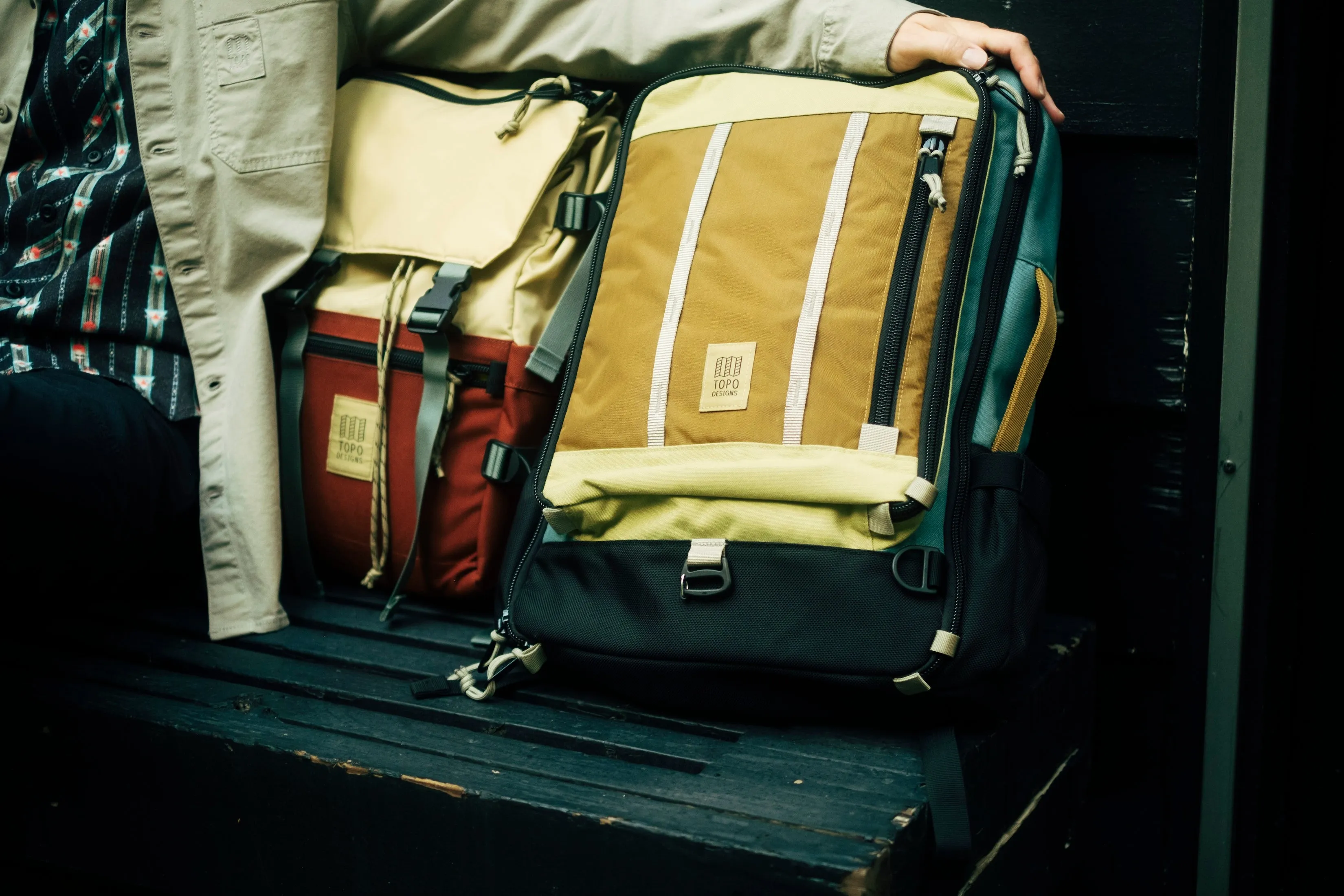 Global Travel Bag Roller  S24 Caribbean/Dark Khaki