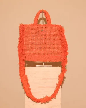 Gossypium Crossbody Bag Orange & Gold