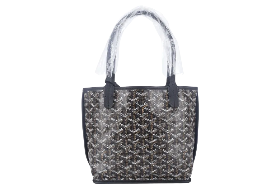 GOYARD ANJOU MINI BAG BLACK COLOR WITH DUST COVER