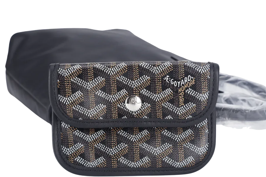 GOYARD ANJOU MINI BAG BLACK COLOR WITH DUST COVER