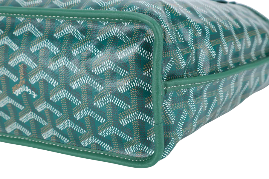 GOYARD ANJOU MINI BAG GREEN COLOR WITH DUST COVER