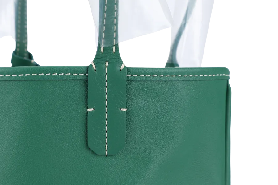 GOYARD ANJOU MINI BAG GREEN COLOR WITH DUST COVER