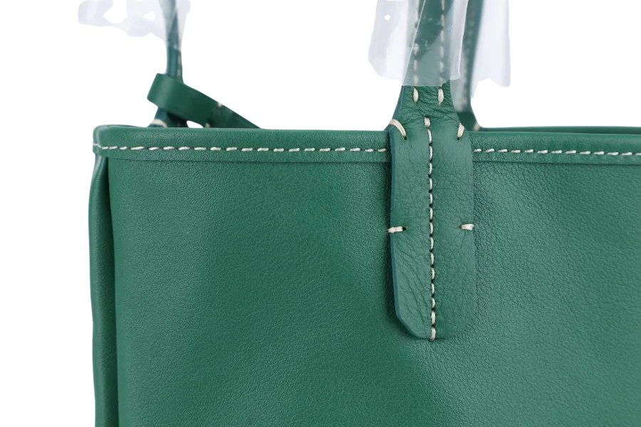 GOYARD ANJOU MINI BAG GREEN COLOR WITH DUST COVER