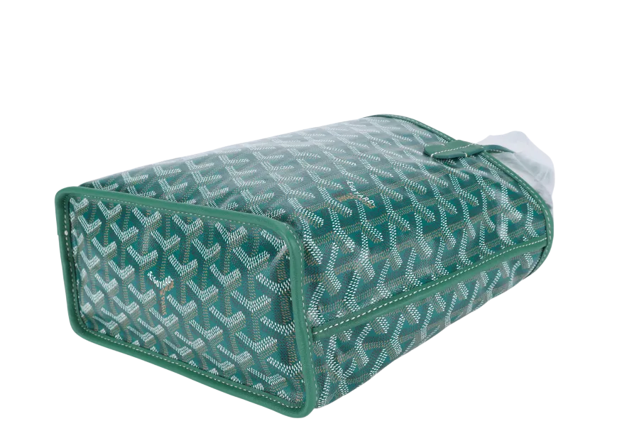 GOYARD ANJOU MINI BAG GREEN COLOR WITH DUST COVER