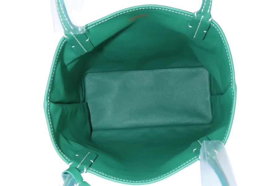 GOYARD ANJOU MINI BAG GREEN COLOR WITH DUST COVER