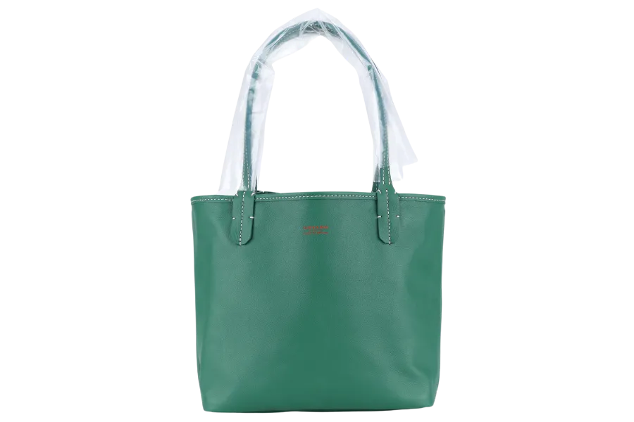 GOYARD ANJOU MINI BAG GREEN COLOR WITH DUST COVER