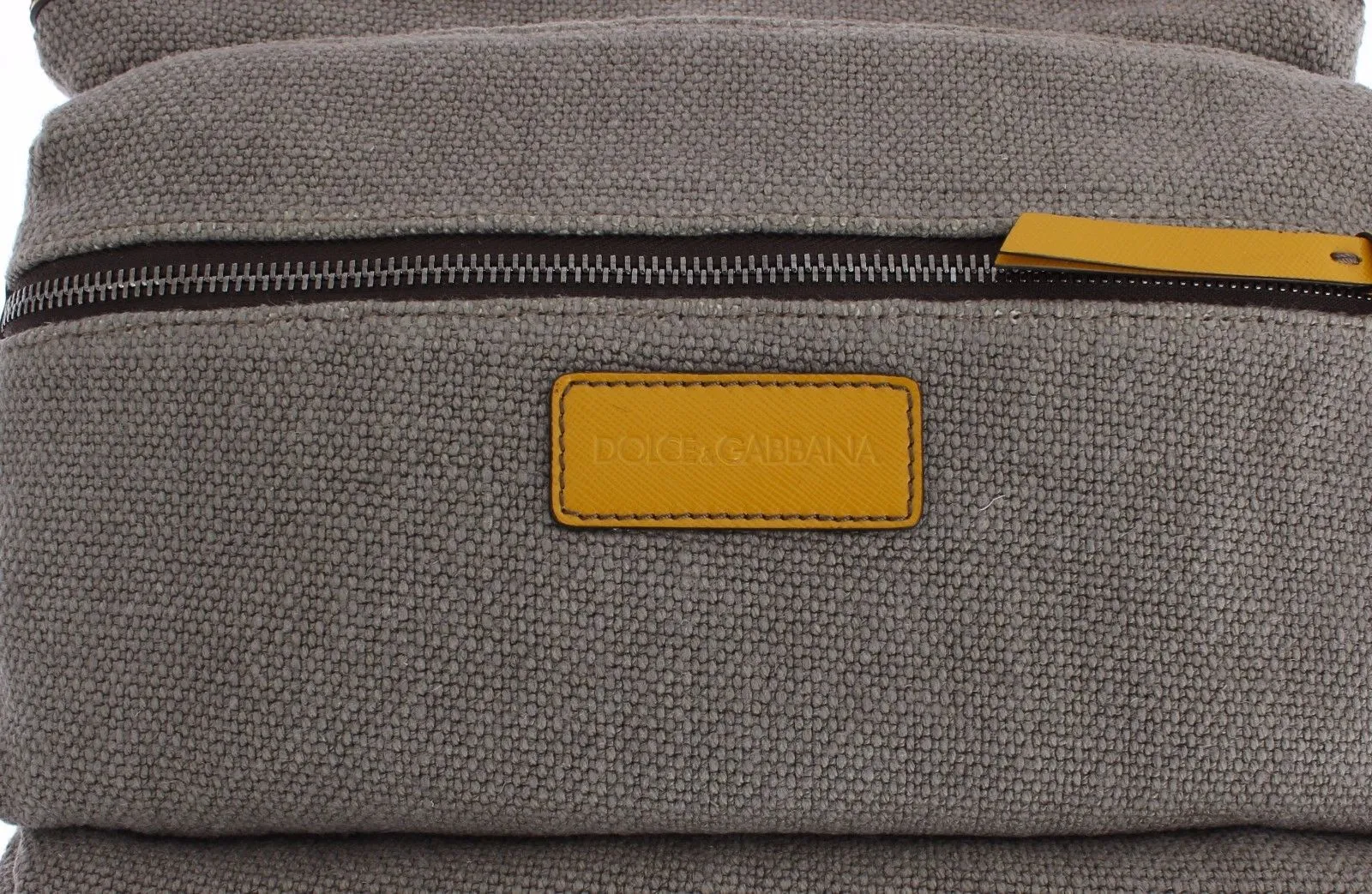 Gray Denim Leather Crossbody Shoulder Bag