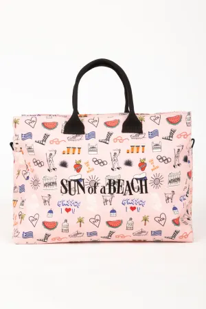 Greek Lover | Travel Tote Beach Bag