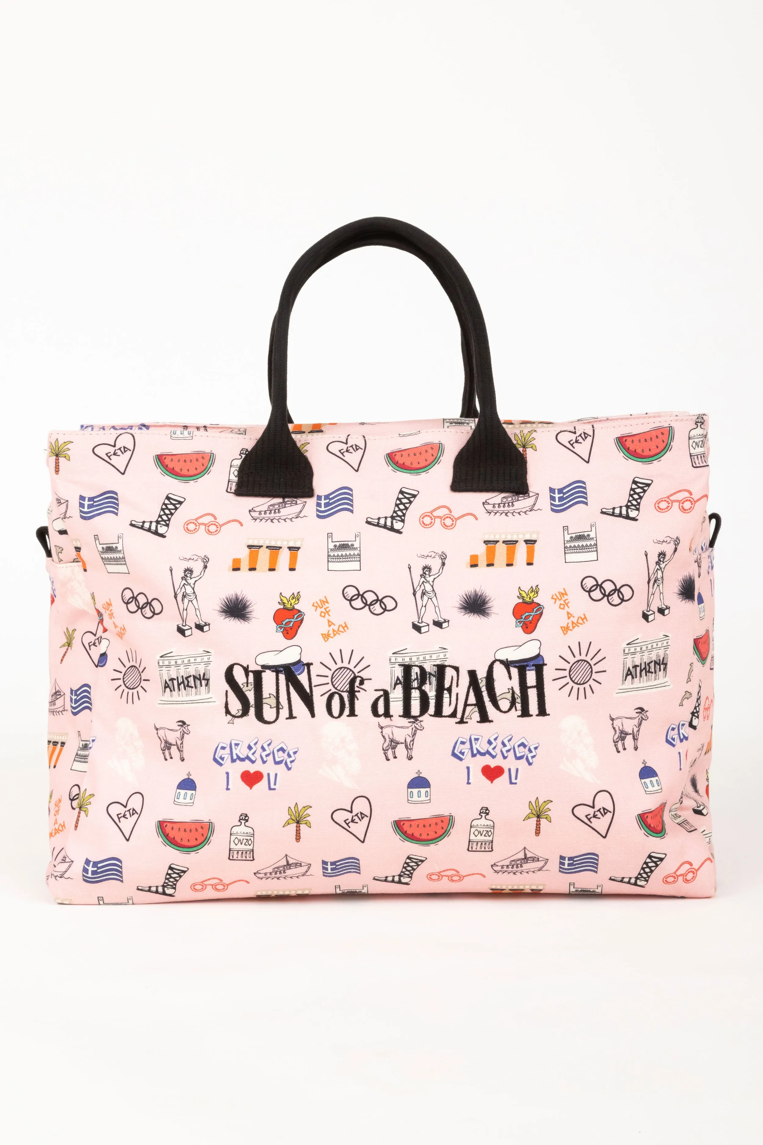 Greek Lover | Travel Tote Beach Bag