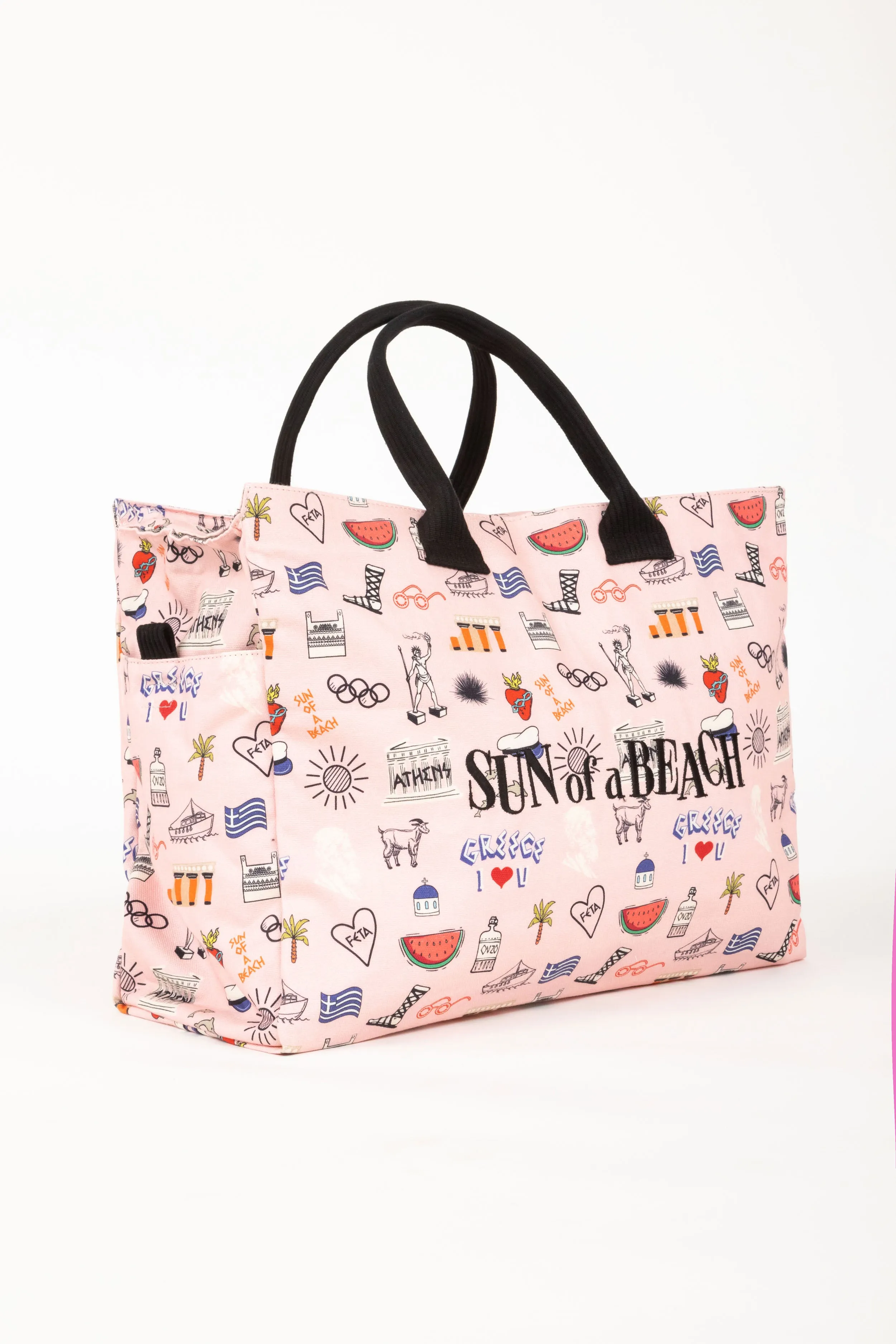 Greek Lover | Travel Tote Beach Bag