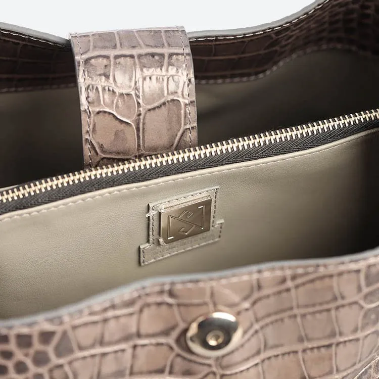 GREY SAMAR BUCKET BAG