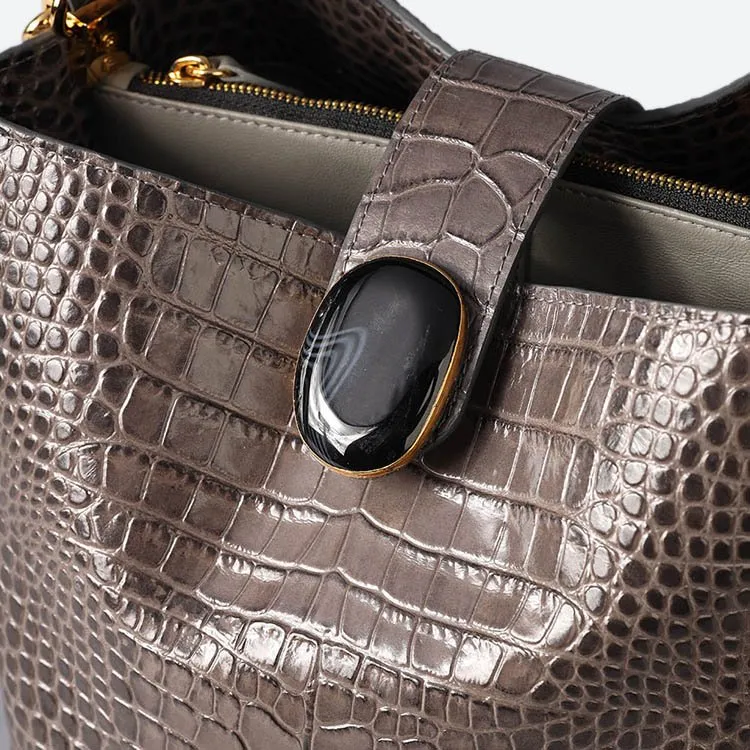 GREY SAMAR BUCKET BAG