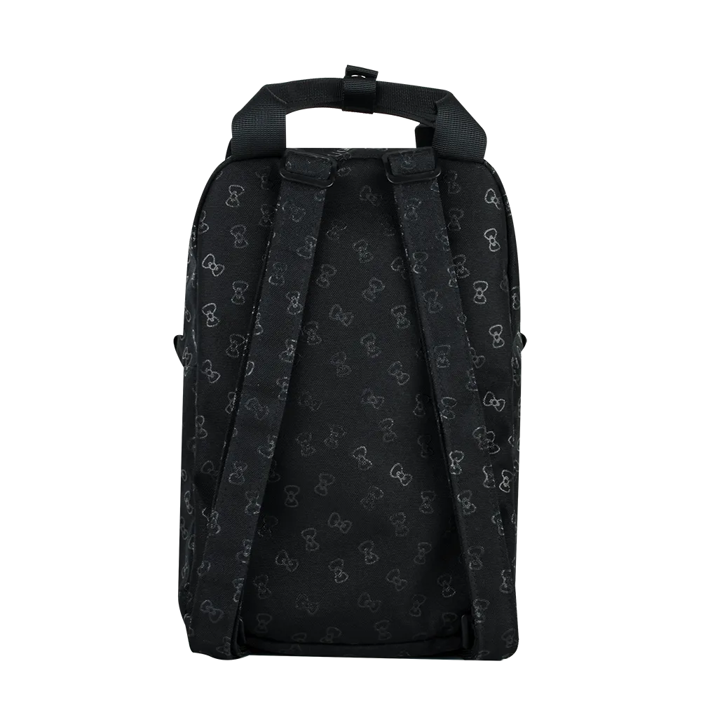 Grinstant x Sanrio Edition - CARA 9.7" Mini Backpack in Hello Kitty Black Overprint