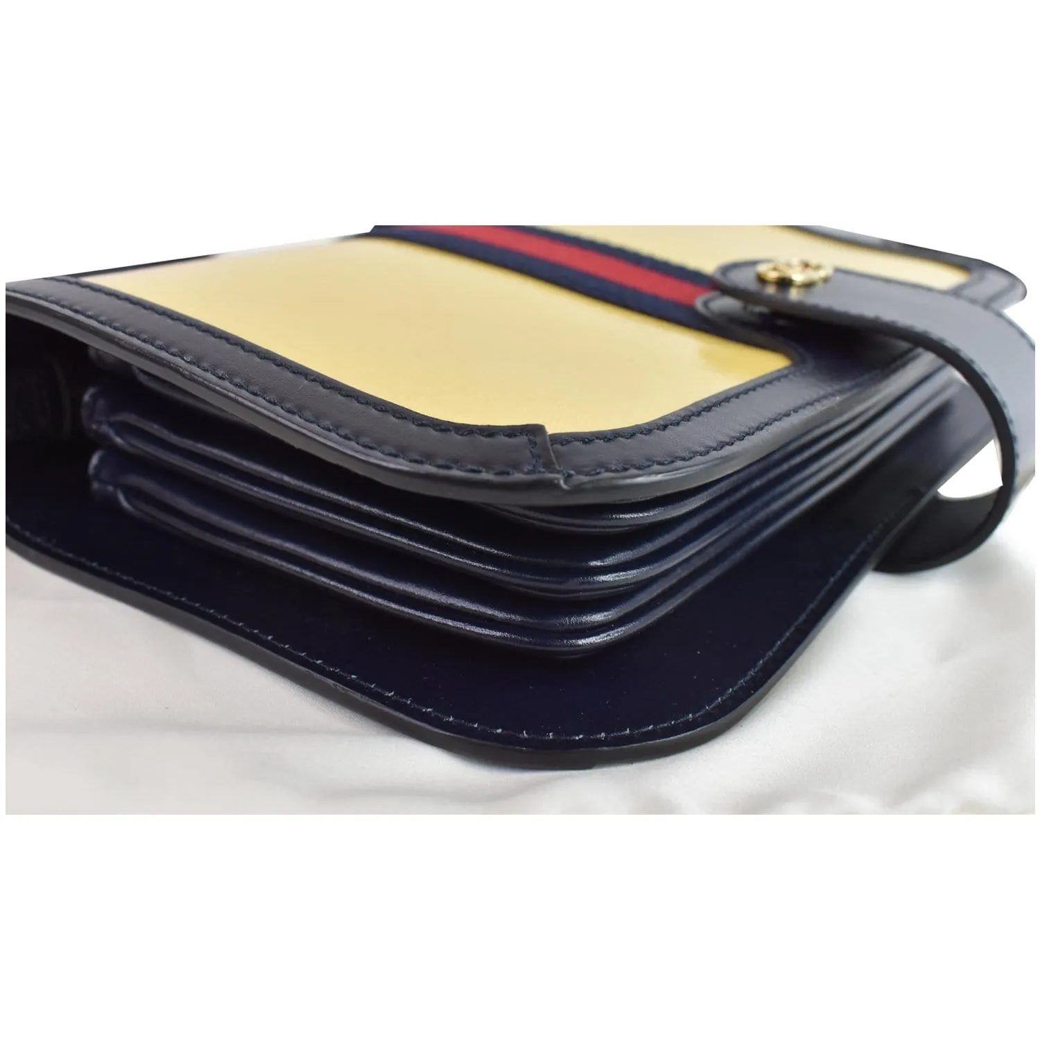 GUCCI Imprime Web Ophidia Messenger Bag 547799 Yellow