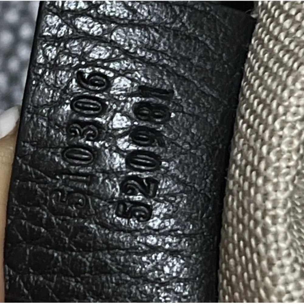 Gucci Interlocking GG Leather Crossbody Bag