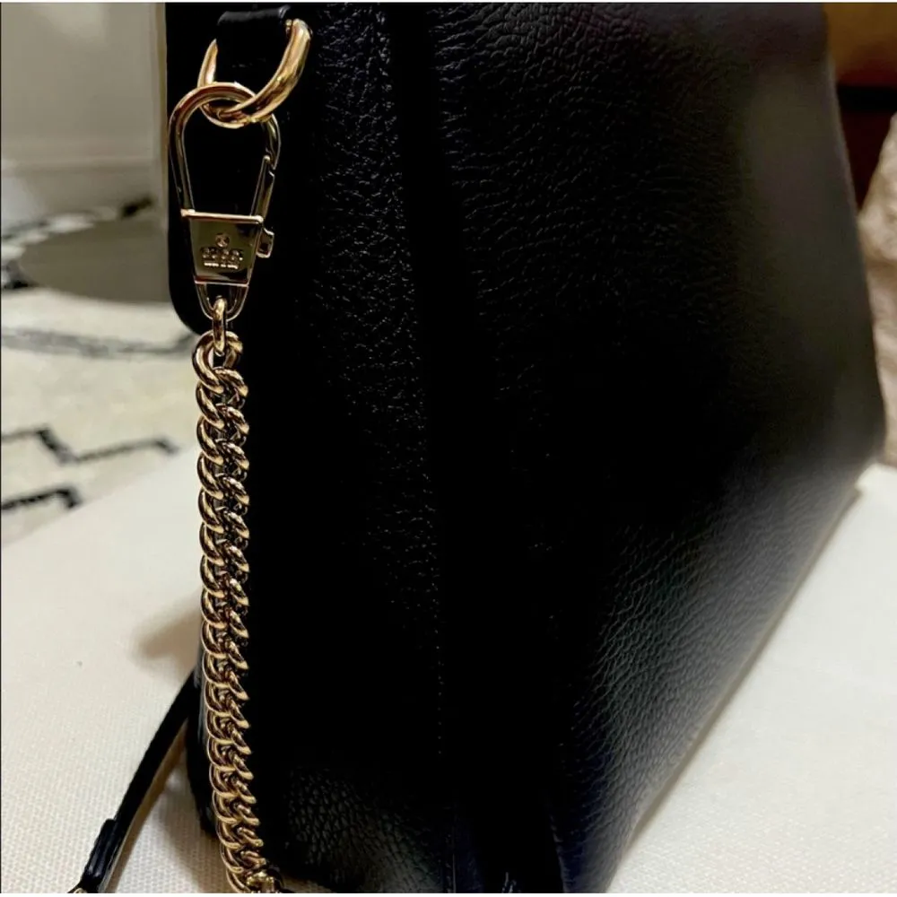 Gucci Interlocking GG Leather Crossbody Bag
