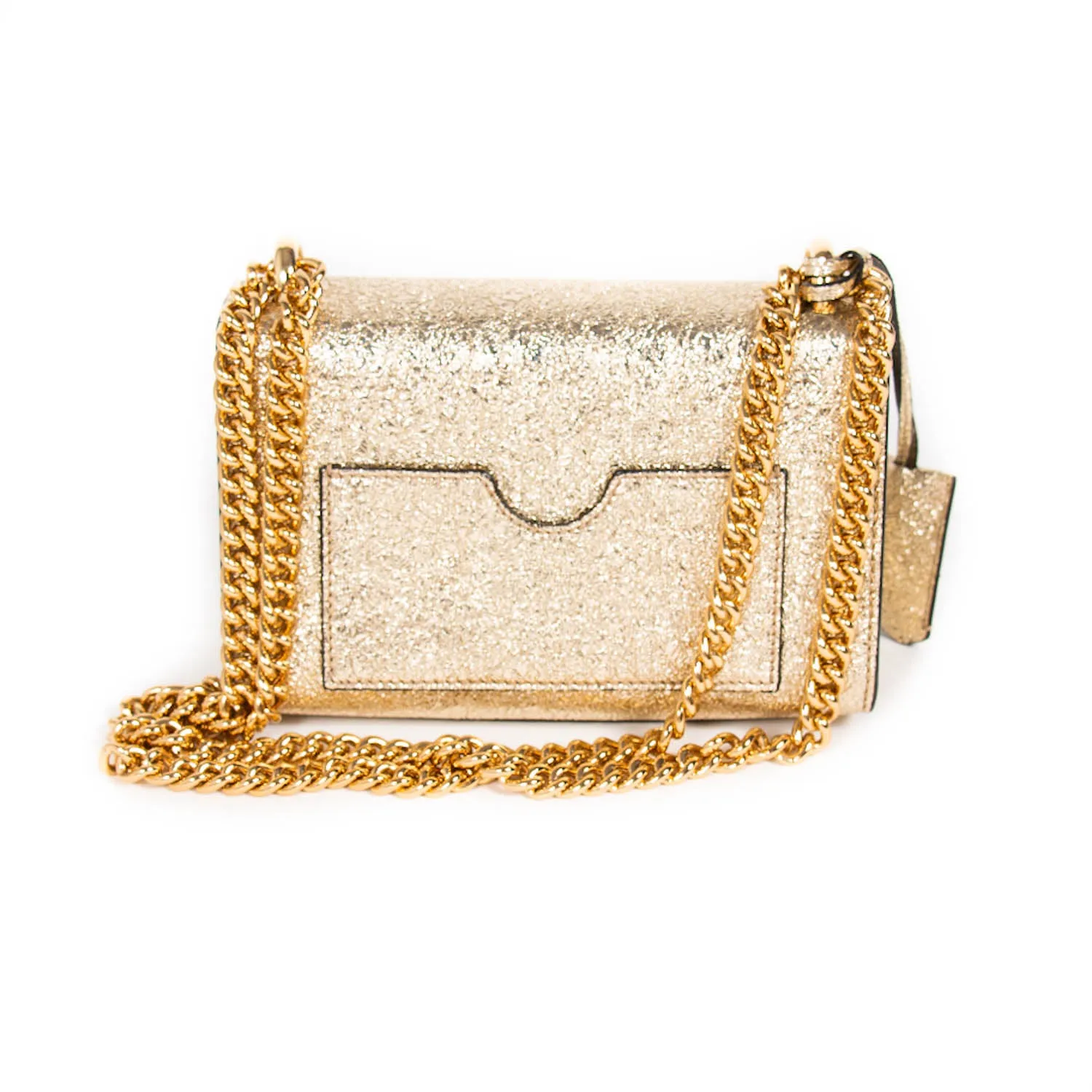 Gucci Metallic Padlock Shoulder Bag