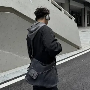 Headphone Pocket Casual Crossbody Bag