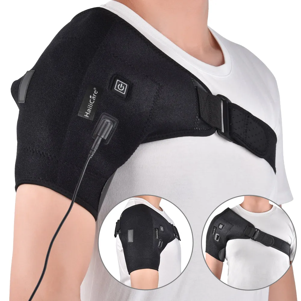 Heated Shoulder Wrap Adjustable Heating Shoulder Support Brace