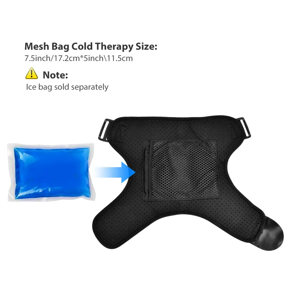 Heated Shoulder Wrap Adjustable Heating Shoulder Support Brace