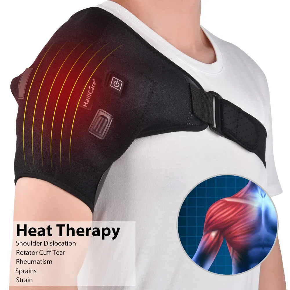 Heated Shoulder Wrap Adjustable Heating Shoulder Support Brace