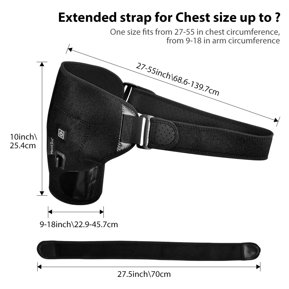 Heated Shoulder Wrap Adjustable Heating Shoulder Support Brace